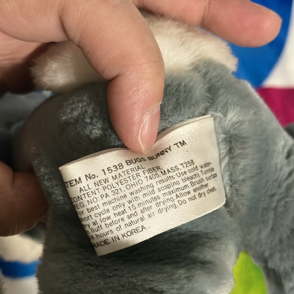 Bugs Bunny 50th birthday collection stuffed toy 19” - Picture 7 of 7